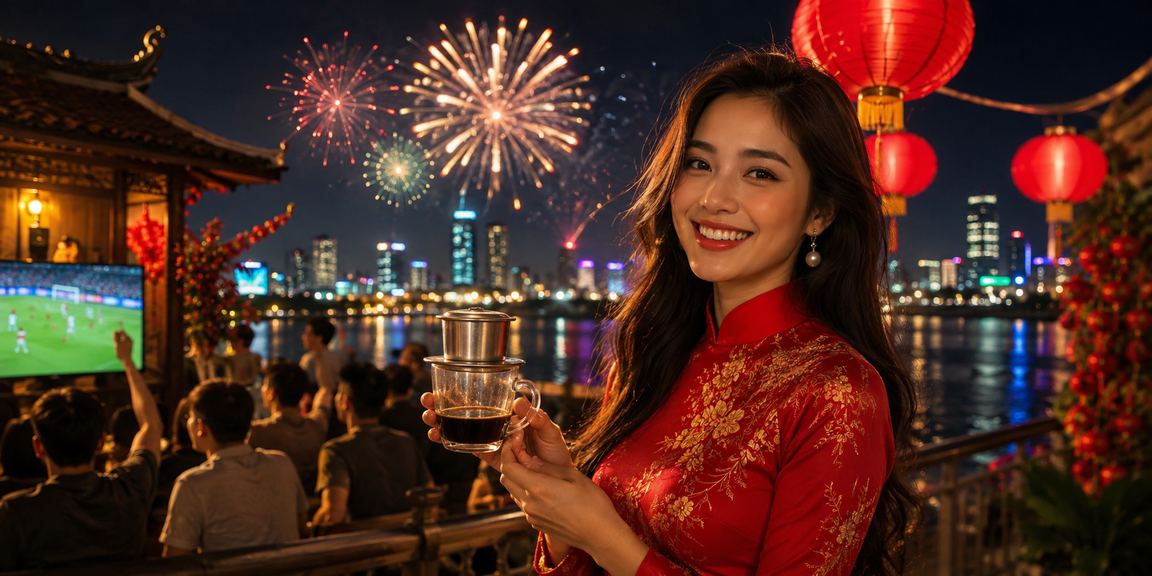 Người chơi Việt Nam dùng điện thoại với thông điệp cân bằng khi giải trí